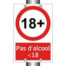 Pas d'alcool <18