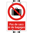 Pas de sacs ni de bagages