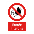 Entrée interdite