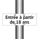 Entrée à partir de 18 ans