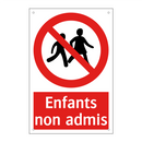 Enfants non admis