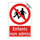 Enfants non admis