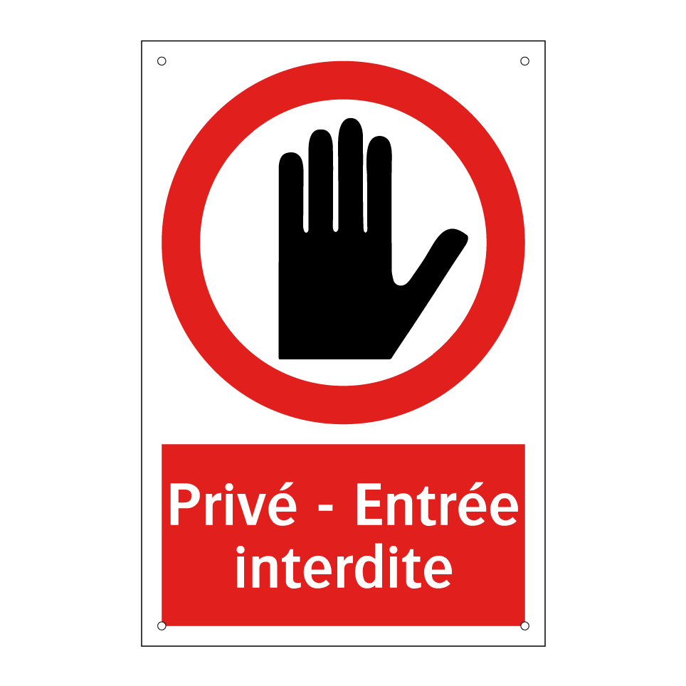 Privé - Entrée interdite