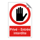 Privé - Entrée interdite