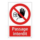 Passage interdit