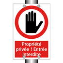Propriété privée ! Entrée interdite