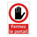 Fermez le portail
