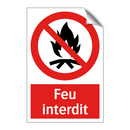 Feu interdit