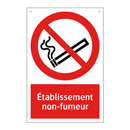 Établissement non-fumeur