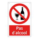 Pas d'alcool