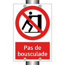 Pas de bousculade