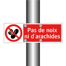 Pas de noix ni d'arachides