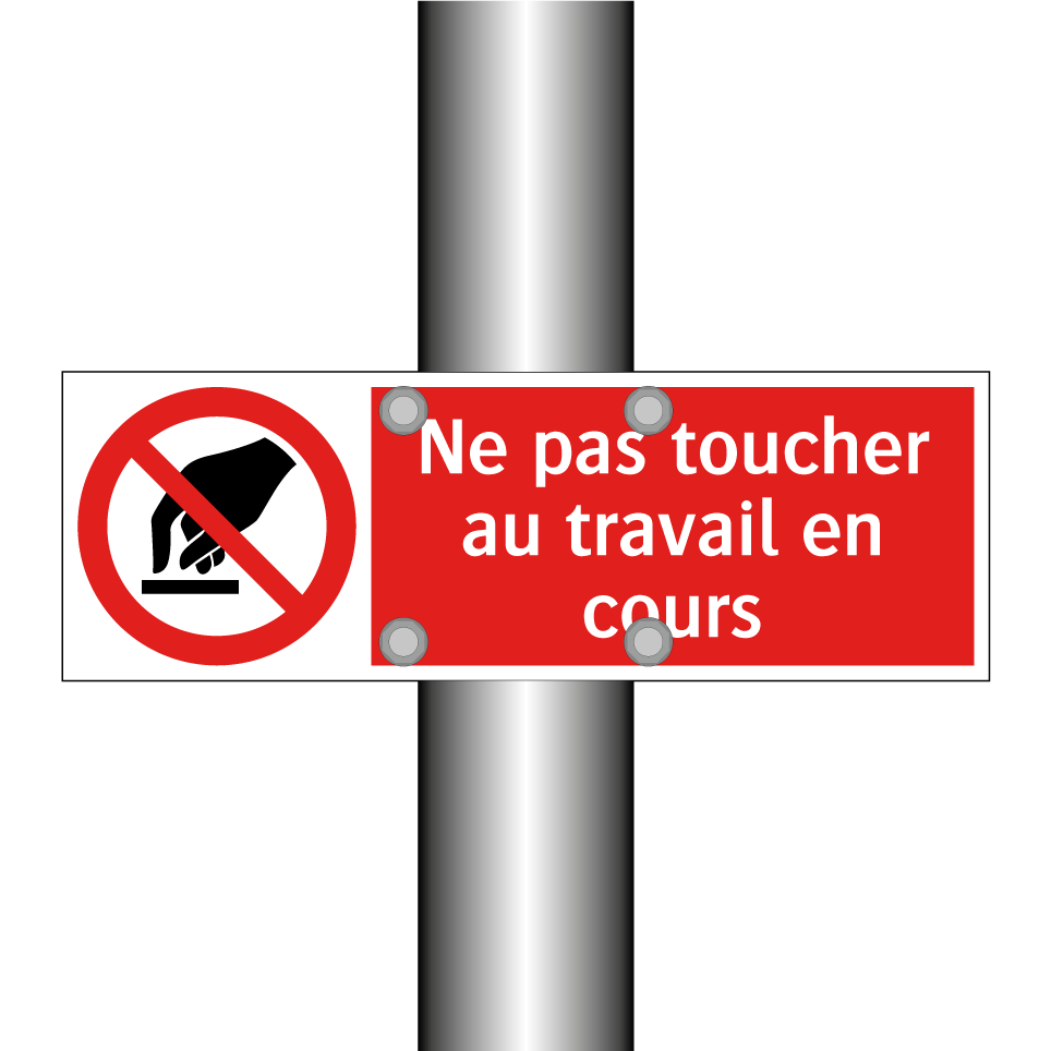 Ne pas toucher au travail en cours