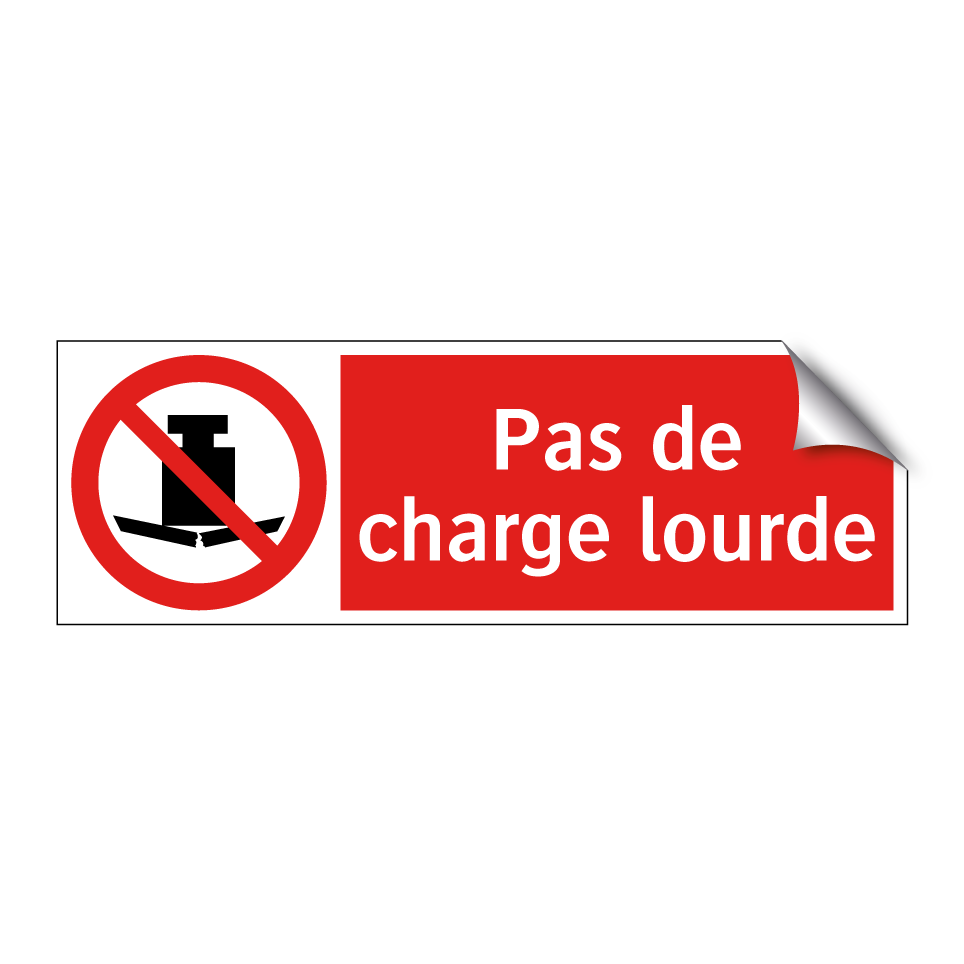 Pas de charge lourde