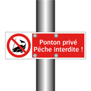 Ponton privé Pêche interdite !