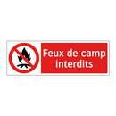 Feux de camp interdits