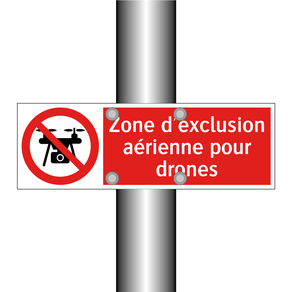 Zone d'exclusion aérienne pour drones