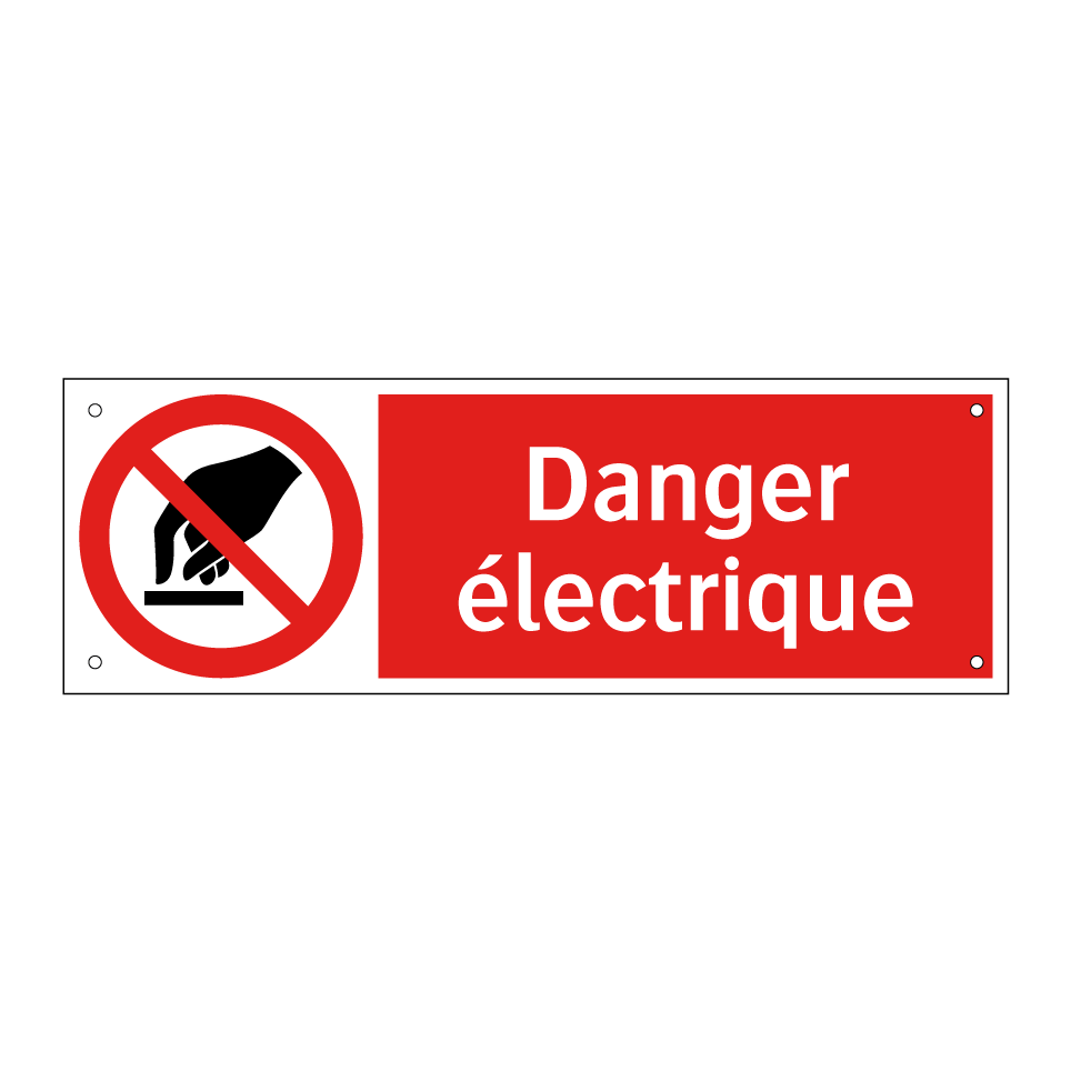 Danger électrique