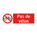 Pas de vélos