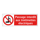 Passage interdit aux trottinettes électriques
