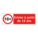 Entrée à partir de 18 ans