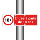 Entrée à partir de 18 ans