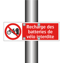 Recharge des batteries de vélo interdite