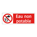 Eau non potable