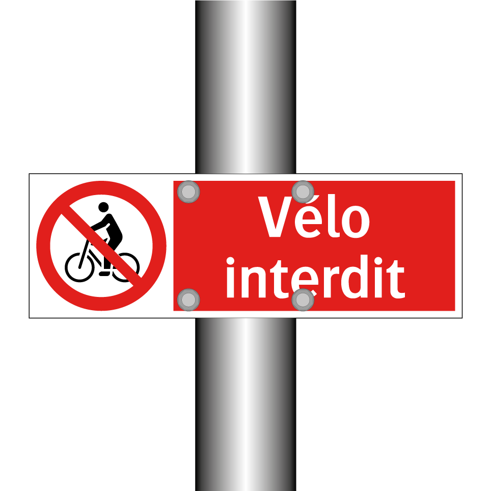 Vélo interdit