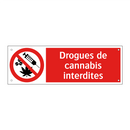 Drogues de cannabis interdites