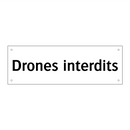 Drones interdits