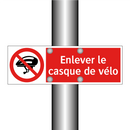 Enlever le casque de vélo