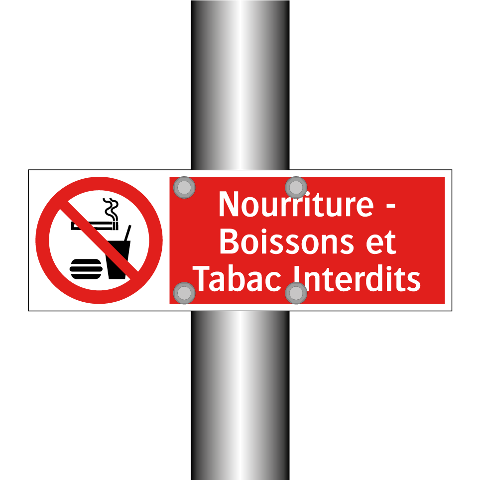 Nourriture - Boissons et Tabac Interdits