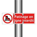 Patinage en ligne interdit