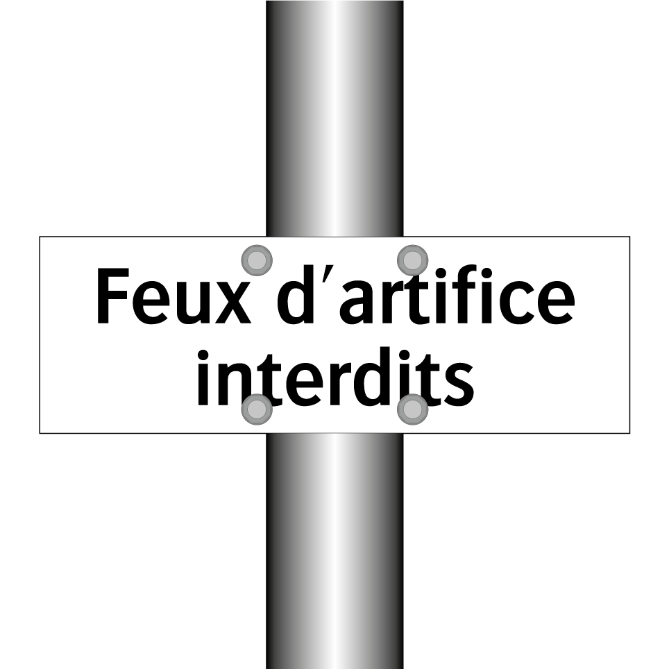 Feux d'artifice interdits