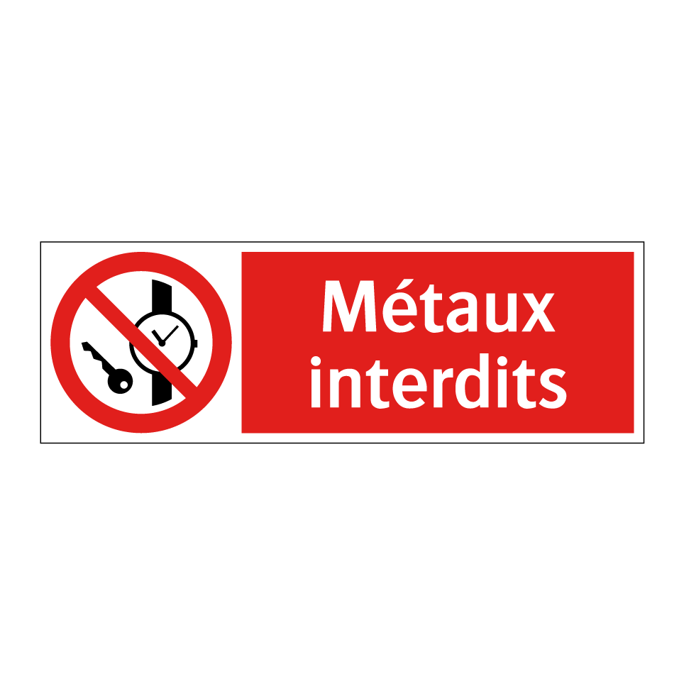 Métaux interdits