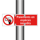 Paiements en espèces interdits