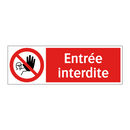 Entrée interdite