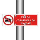 Pas de chaussures de football