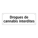 Drogues de cannabis interdites