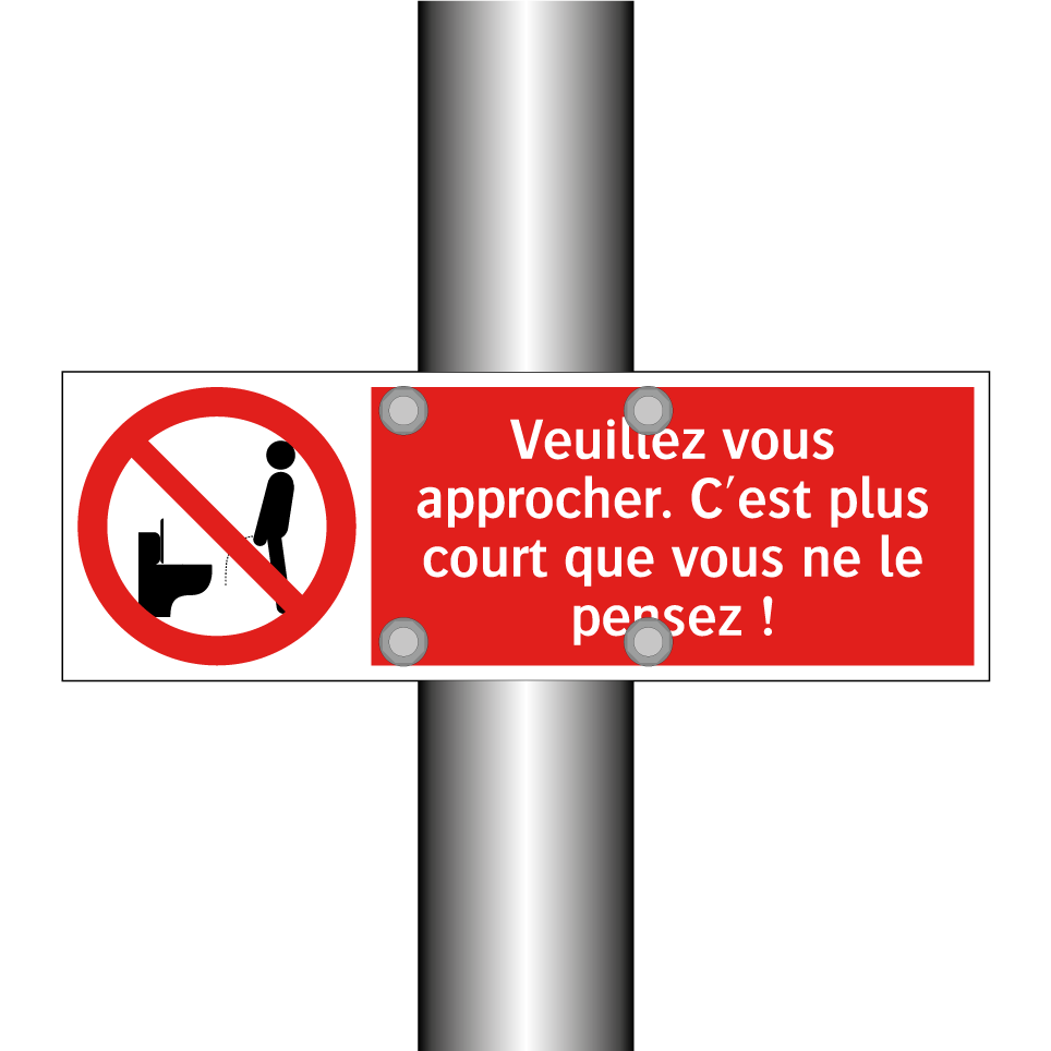 Veuillez vous approcher. C'est plus court que vous ne le pensez !