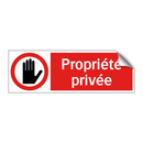 Propriété privée