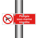 Plongée sous-marine interdite
