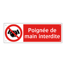 Poignée de main interdite
