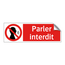 Parler interdit