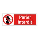 Parler interdit