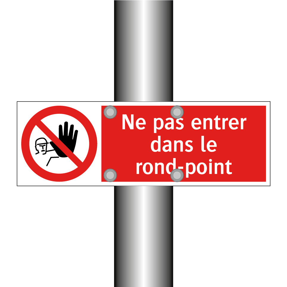 Ne pas entrer dans le rond-point