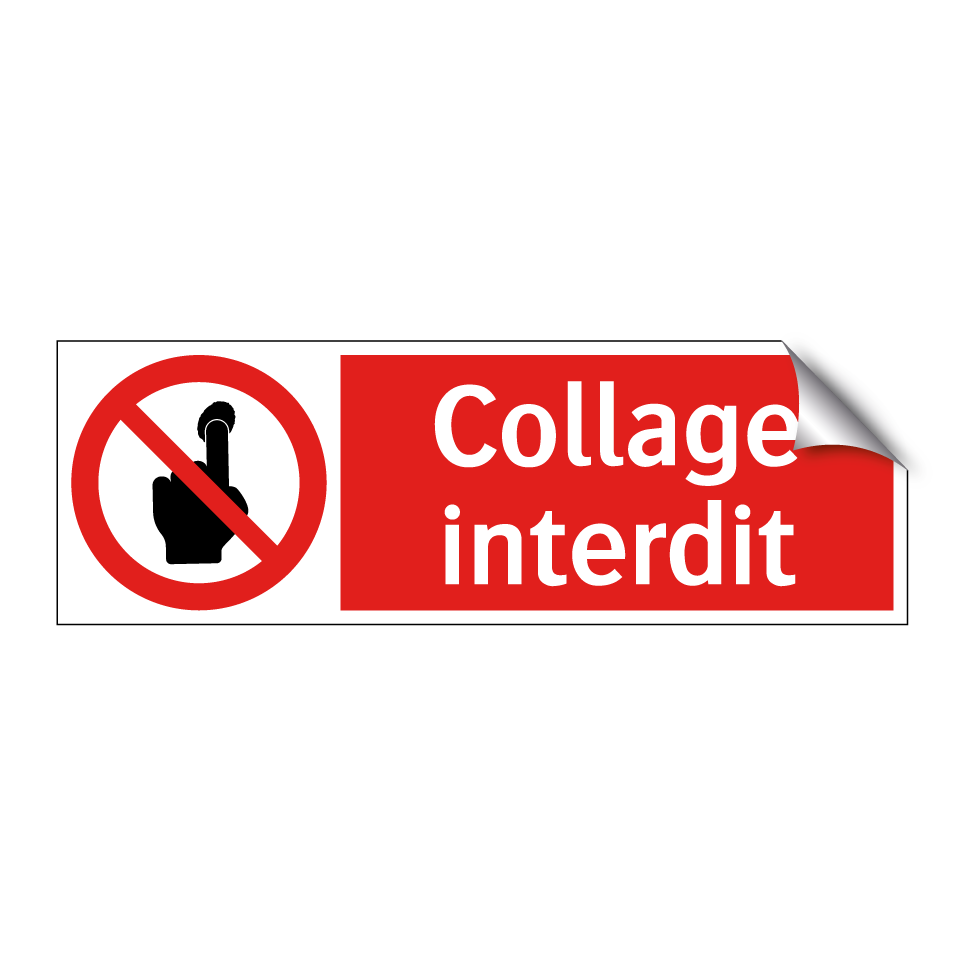 Collage interdit