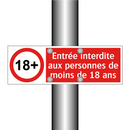 Entrée interdite aux personnes de moins de 18 ans