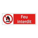 Feu interdit